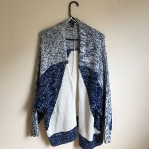 Long wrap cardigan